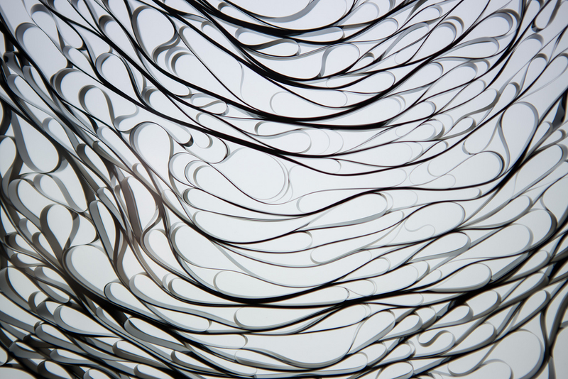 Illustration for article titled Watch Magnetic Tape Fall Like Water In This Hypnotic Video